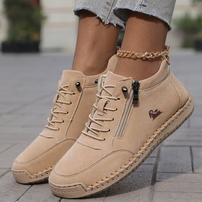 Maja – Komfortowe ortopedyczne sneakersy + Zamek błyskawiczny