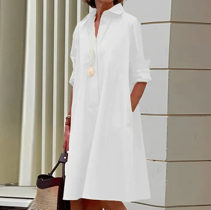 Polo-sukienka - Modna - Wysokiej Jakości Materiały - Idealna na Casual i Formalne Okazje