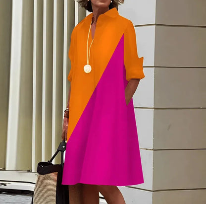 Polo-sukienka - Modna - Wysokiej Jakości Materiały - Idealna na Casual i Formalne Okazje