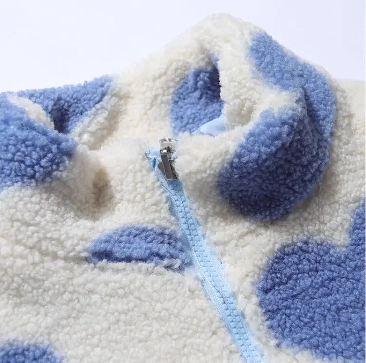 Daria | Dwustronna kurtka w serduszka