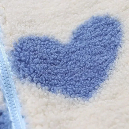 Daria | Dwustronna kurtka w serduszka