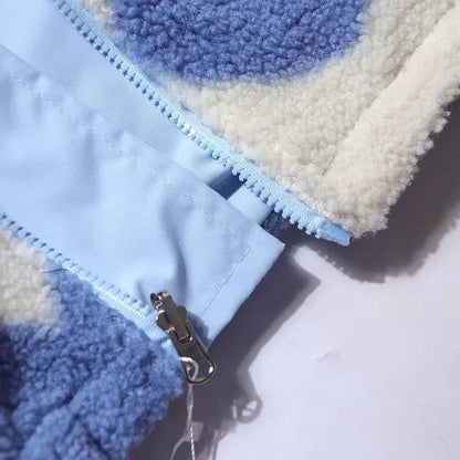 Daria | Dwustronna kurtka w serduszka