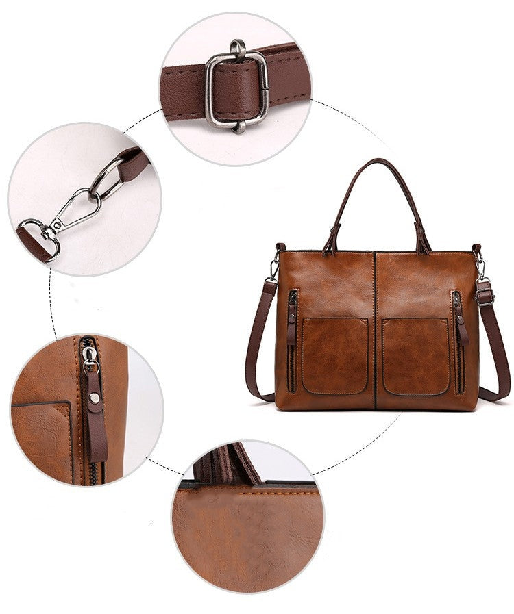 Torebka damska Amanda Elegancka ze skóry PU