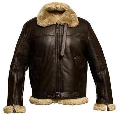Kristian - Premium kurtka w stylu shearling