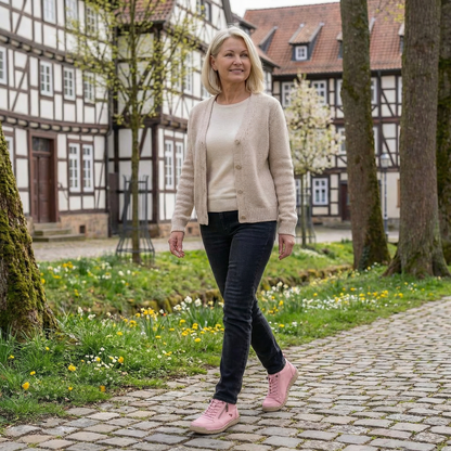 Maja – Komfortowe ortopedyczne sneakersy + Zamek błyskawiczny