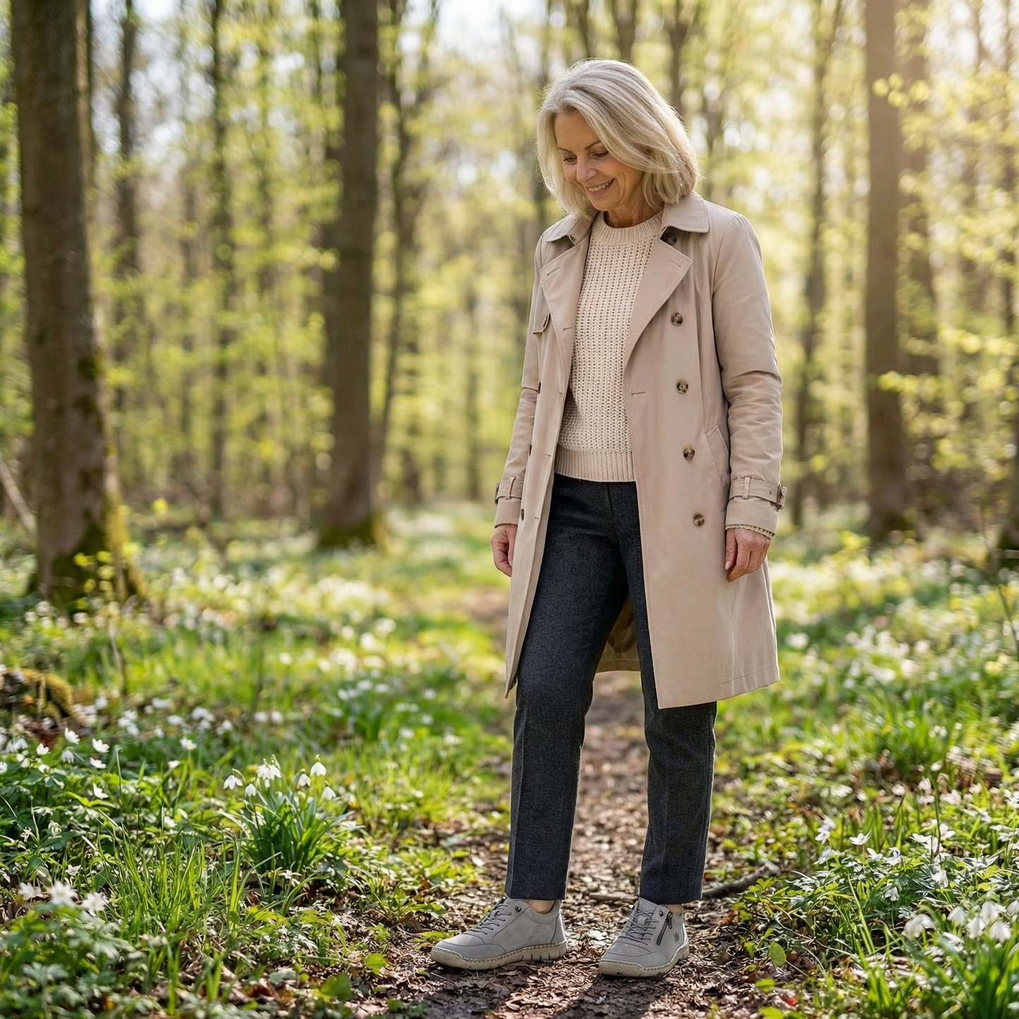 Maja – Komfortowe ortopedyczne sneakersy + Zamek błyskawiczny