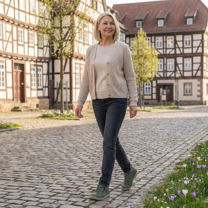 Maja – Komfortowe ortopedyczne sneakersy + Zamek błyskawiczny