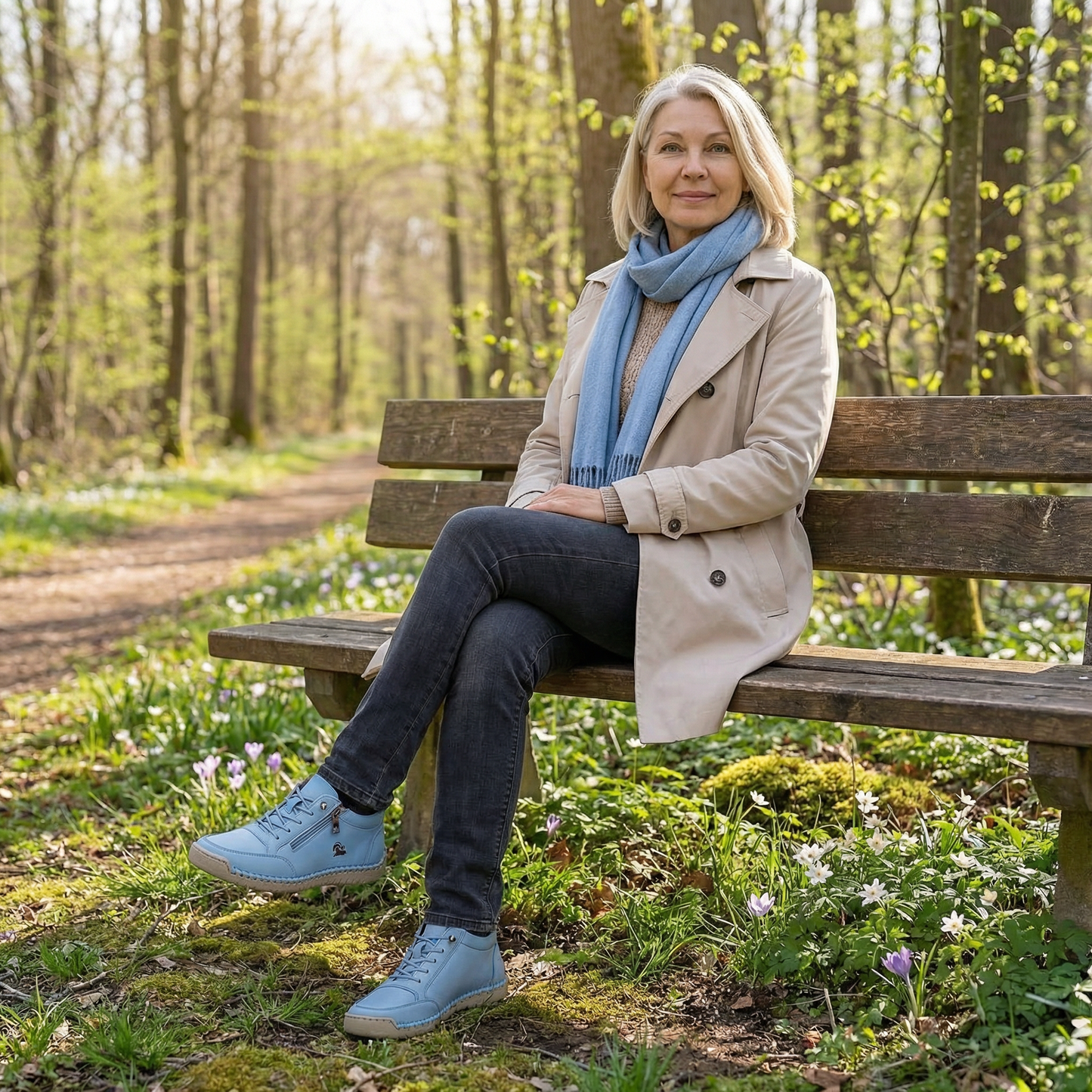 Maja – Komfortowe ortopedyczne sneakersy + Zamek błyskawiczny