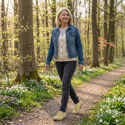 Maja – Komfortowe ortopedyczne sneakersy + Zamek błyskawiczny