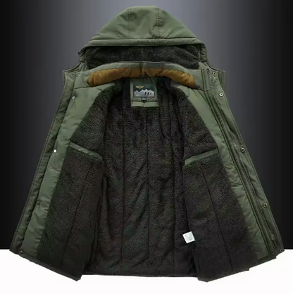 Borys – Ciepła męska zimowa kurtka polarowa