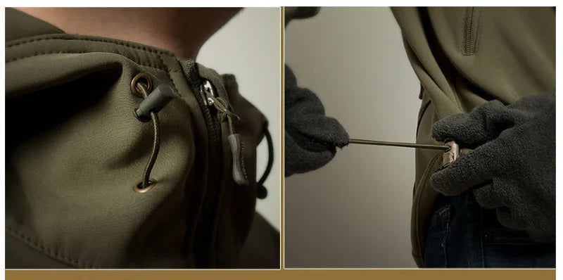 Kurtka Softshell Toma | Wiatroodporna i wodoodporna + kaptur