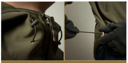 Kurtka Softshell Toma | Wiatroodporna i wodoodporna + kaptur