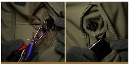 Kurtka Softshell Toma | Wiatroodporna i wodoodporna + kaptur