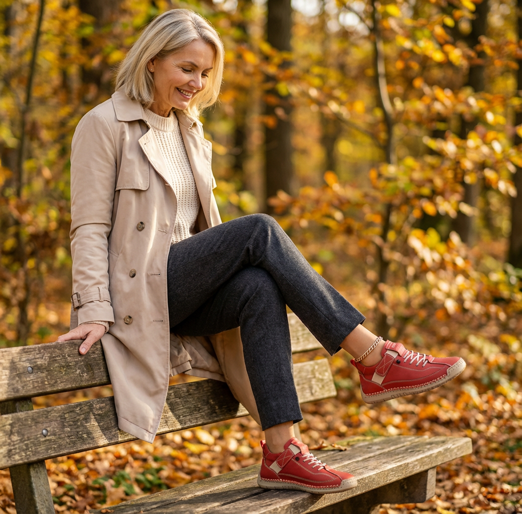 Maria – Komfortowe i Bezwzględne Ortopedyczne Sneakersy